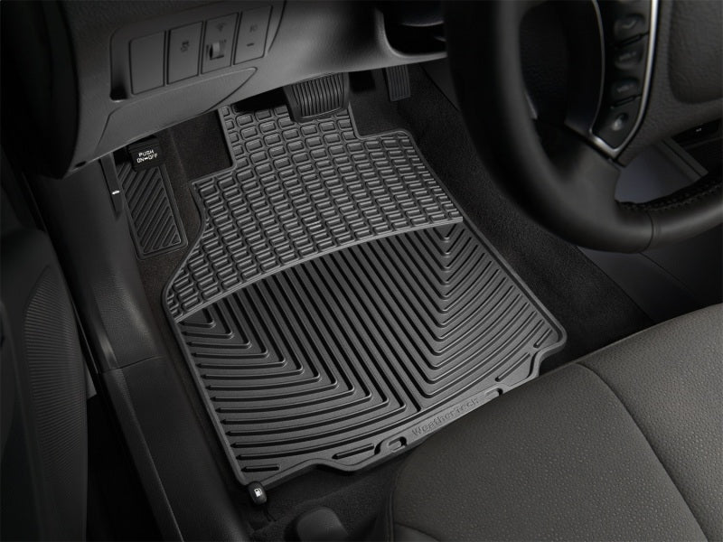 WeatherTech 89-92 Porsche 911 (964) Front Rubber Mats - Black