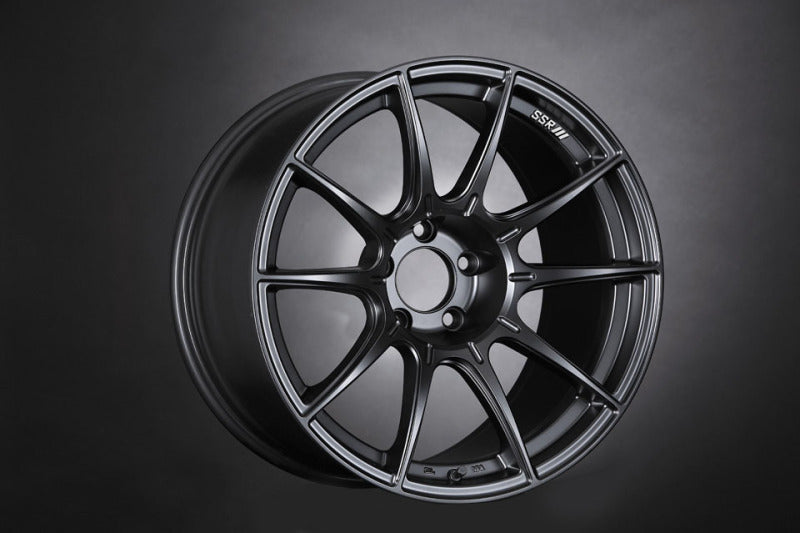 SSR GTX01 19x8.5 5x112 45mm Offset Flat Black Wheel (S/O, No Cancellations)