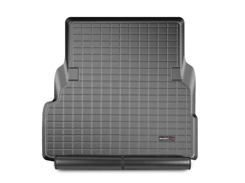 WeatherTech 2014+ Maserati Ghibli Cargo Liner w/ Bumper Protector - Black