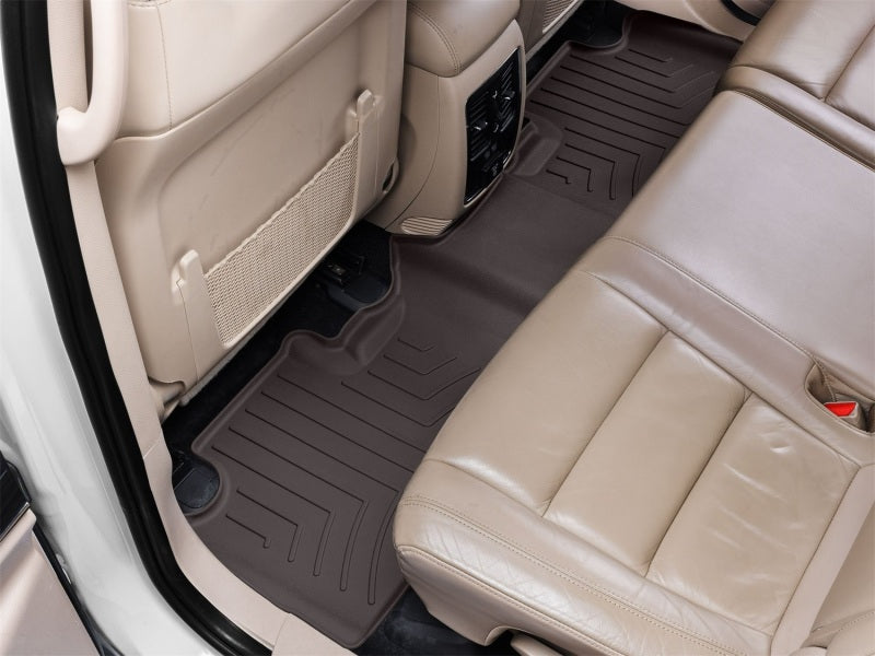 WeatherTech 2016-2020 Jeep Grand Cherokee Rear FloorLiner HP - Cocoa
