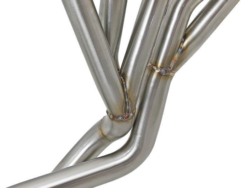 aFe Twisted Steel Long Tube Header/Connection Pipes Street Series 01-16 Nissan Patrol (Y61) V8 4.8L