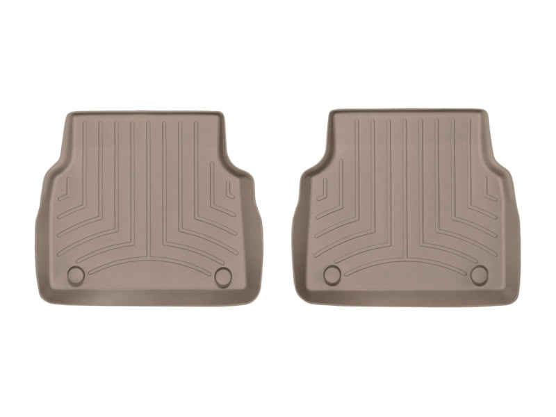 WeatherTech 11-18 Audi A8/S8 Rear FloorLiner - Tan