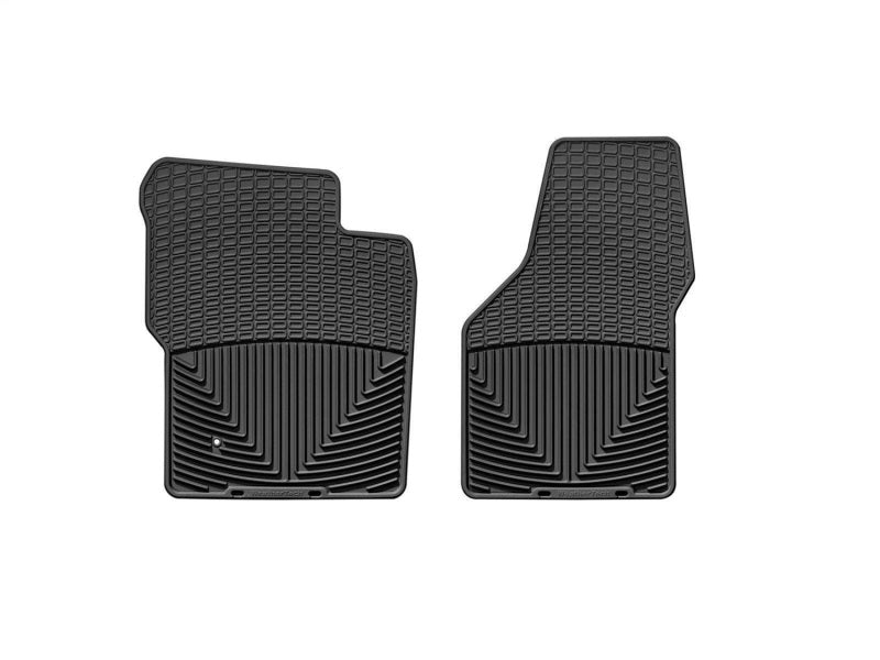 WeatherTech 99-07 Ford F250 Super Duty Crew Front Rubber Mats - Black