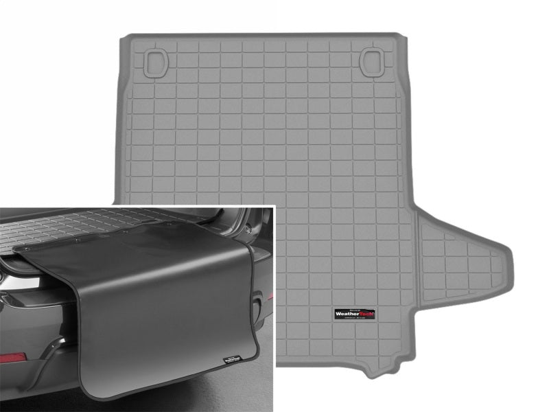 WeatherTech 24-26 Porsche Panamera Trunk Cargo Liner w/Bumper Protector - Grey