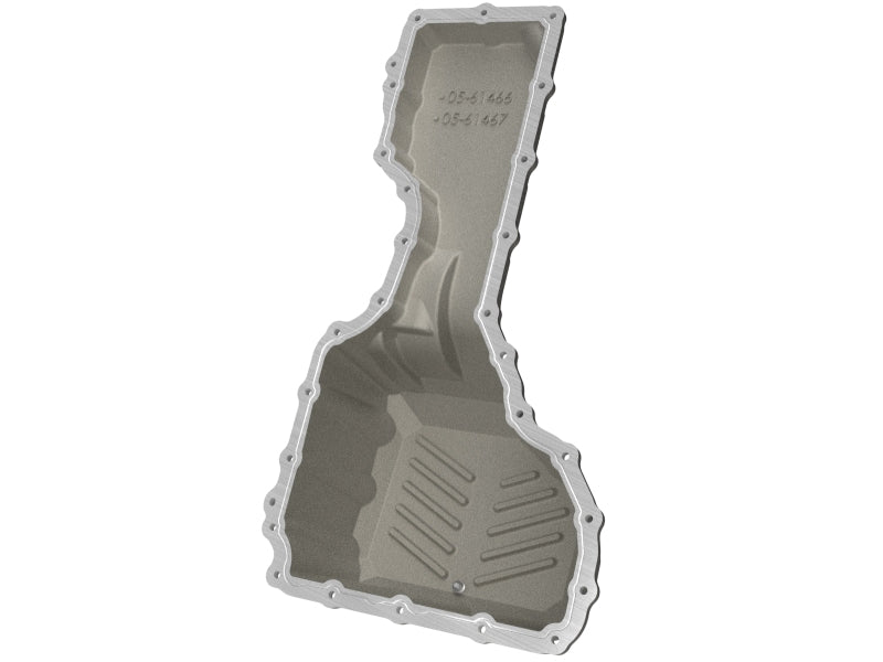 aFe GM Diesel Trucks 20-25 V8-6.6L L5P POWER Street Series Engine Oil Pan Raw w/ Machined Fins