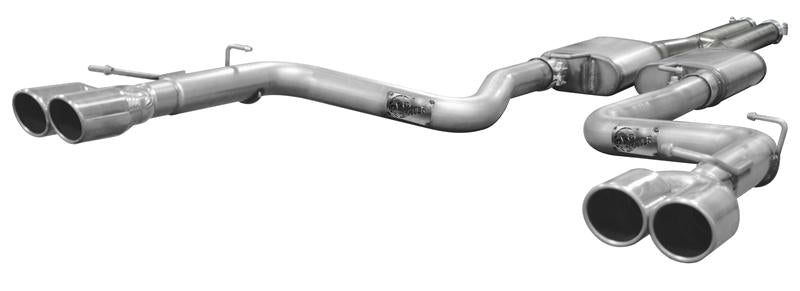 aFe MACHForce XP 3in 304 Stainless Steel Cat-Back Exhaust 16-17 Chevy Camaro SS V8-6.2L