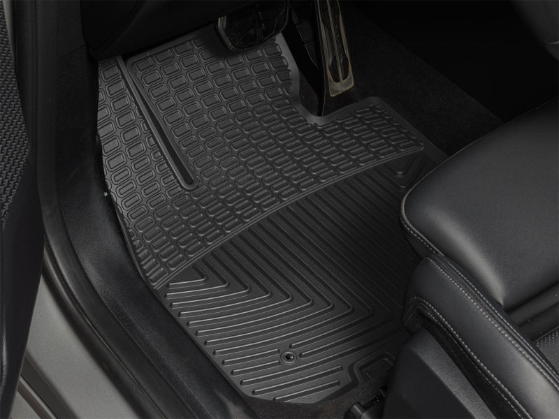 WeatherTech 16-22 BMW X1 28i 1st Row Front All-Weather Floor Mats - Black