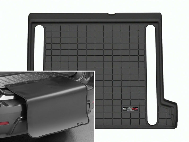 WeatherTech 2024 Ineos Grenadier Station Wagon (Vinyl Floors) Cargo Liner w/ Bumper Protector - Blk
