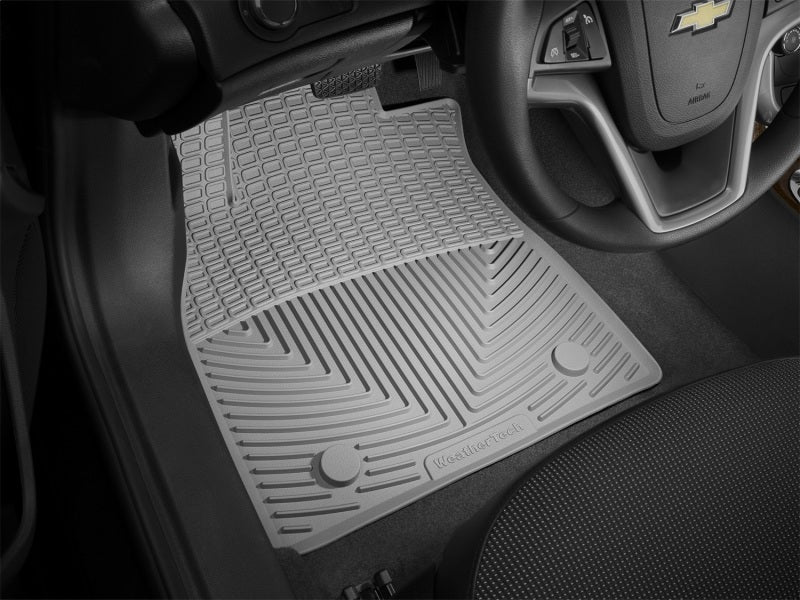 WeatherTech 2013-2015 Chevrolet Malibu Front Rubber Mats - Grey