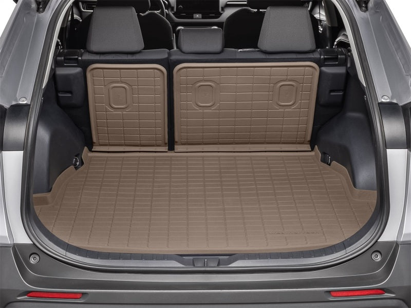 WeatherTech 19-25 Toyota RAV4 (Incl. Hybrid) SeatBack Cargo Liners HP w/ Bumper Protector - Tan