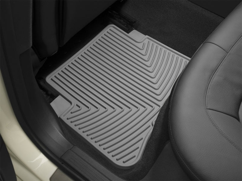 WeatherTech 09+ Nissan Maxima Rear Rubber Mats - Grey