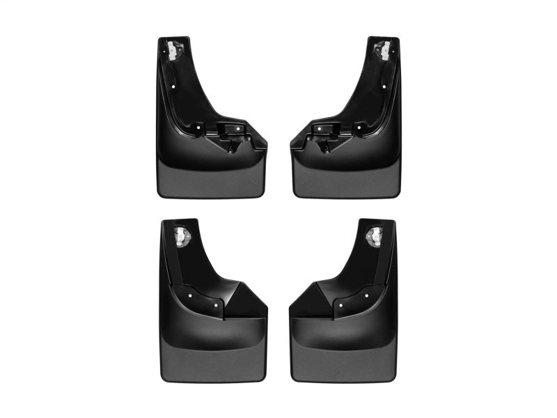 WeatherTech 24-26 Chevrolet Equinox EV Front & Rear Mudflaps - Black