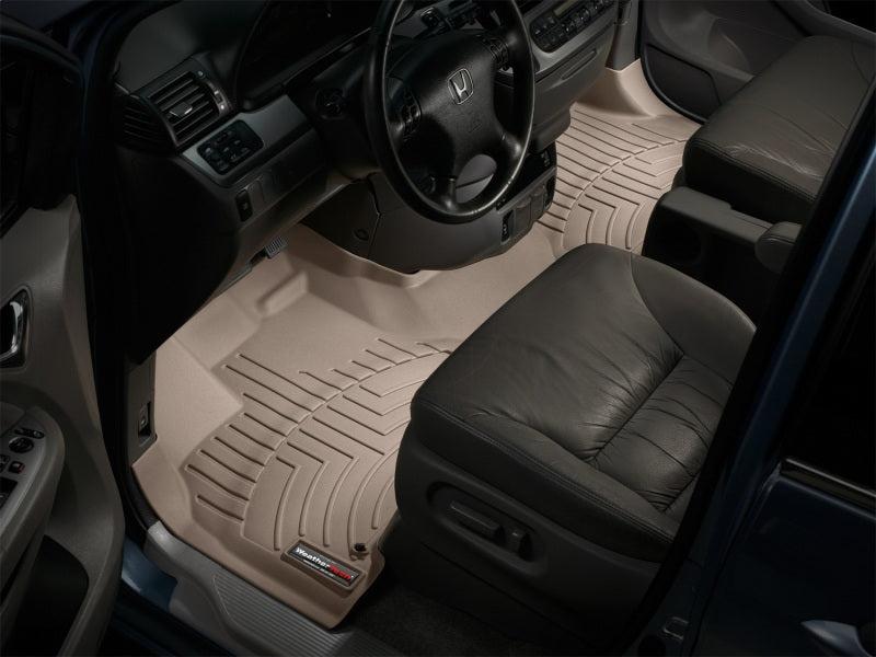 WeatherTech 05-10 Honda Odyssey Front Floorliner OTH - Tan