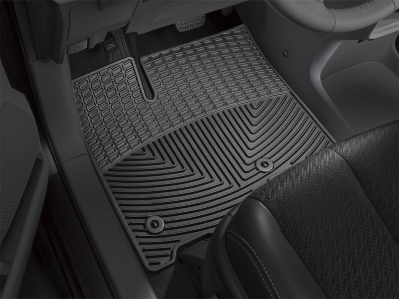 WeatherTech 13+ Toyota Sienna Front Rubber Mats - Black