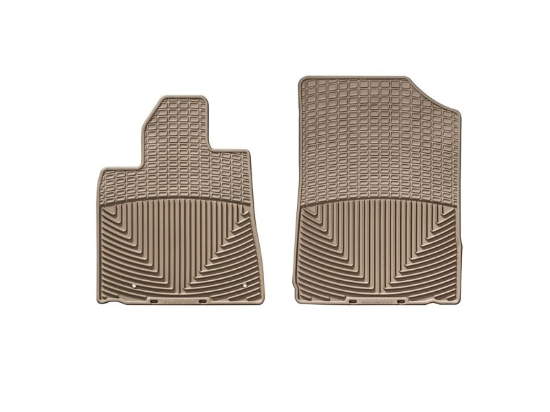 WeatherTech 08-11 Toyota Sequoia Front Rubber Mats - Tan