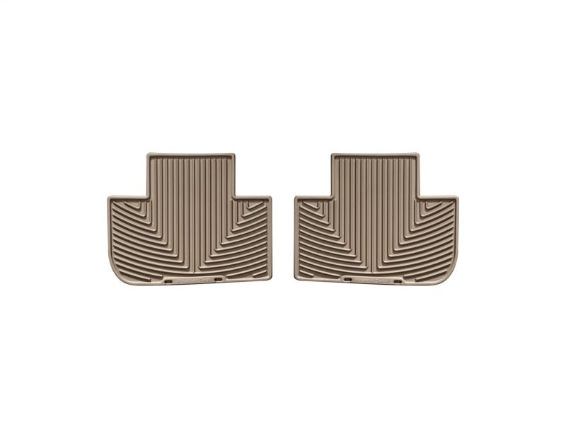 WeatherTech 05+ Cadillac STS Rear Rubber Mats - Tan