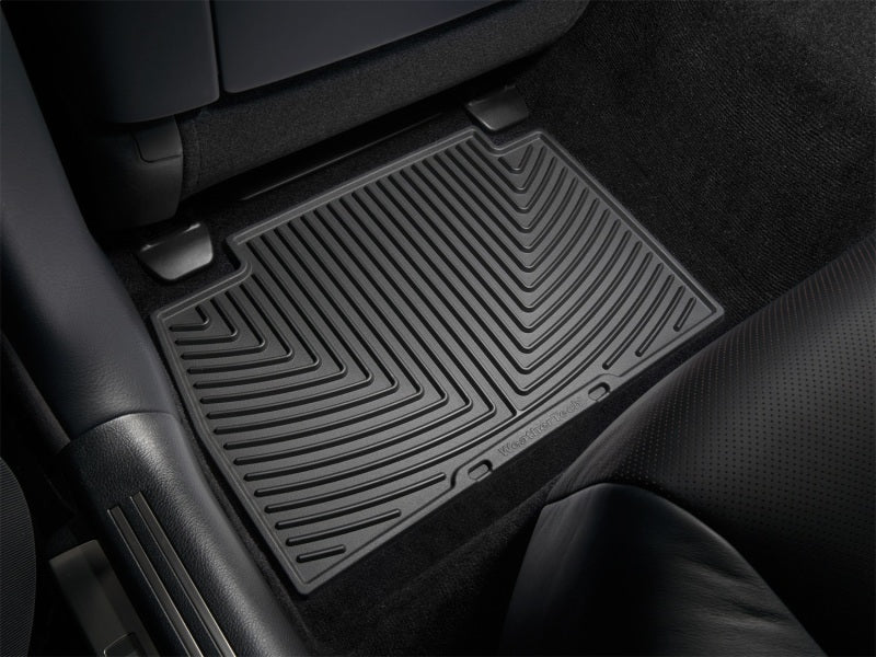 WeatherTech 07+ Ford Expedition Rear Rubber Mats - Black