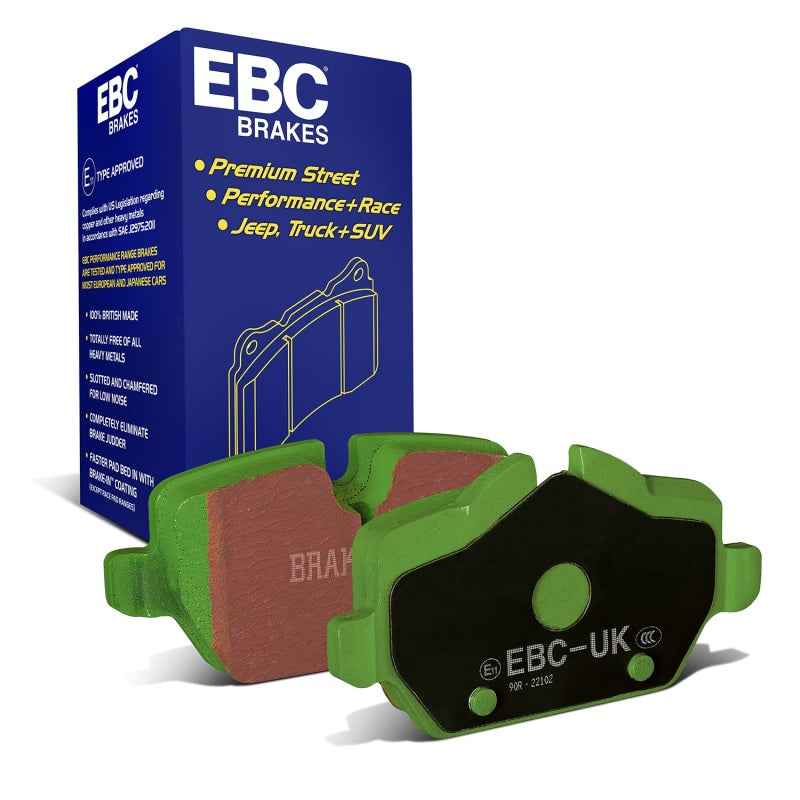 EBC 10+ Mini Countryman 1.6 Cooper Greenstuff Rear Brake Pads