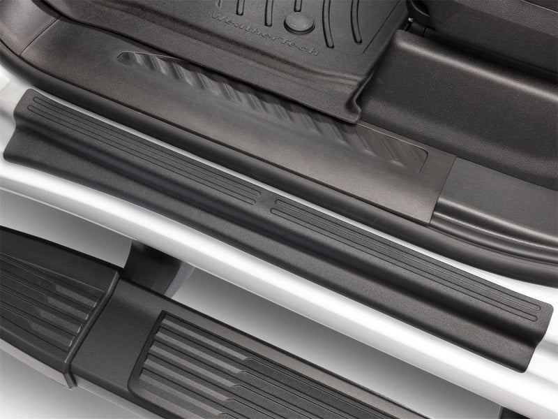 WeatherTech 20-25 Chevrolet Silverado Door Sill SillProtector - Black-4 Piece Set Double Cab