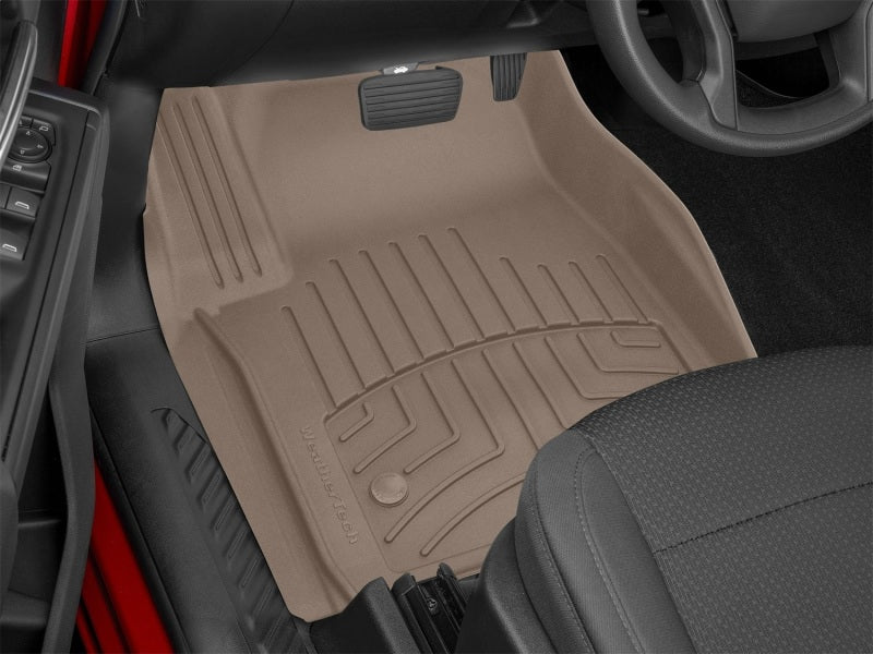 WeatherTech 2019+ Chevrolet Silverado 1500 Front FloorLiner HP - Tan