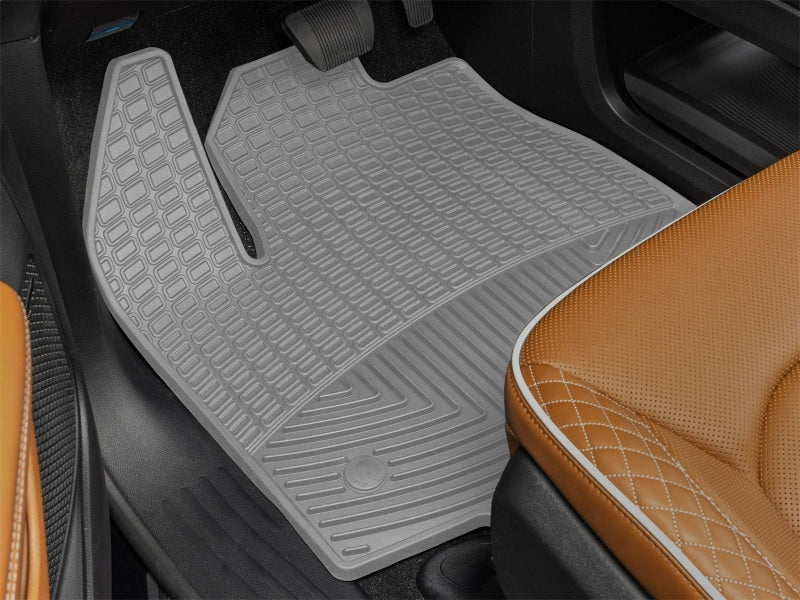 WeatherTech 21-26 Chrysler Pacifica/21-25 Pacifica Hybrid Front All Weather Floor Mats - Grey