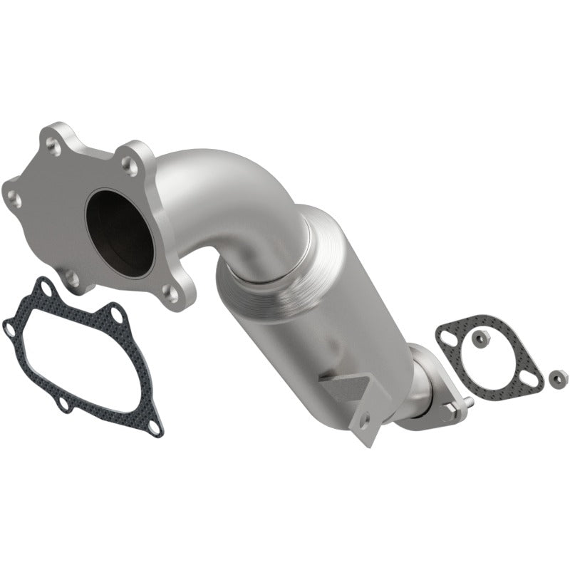 MagnaFlow Direct Fit Catalytic Converter 08-09 Subaru STi front OEM