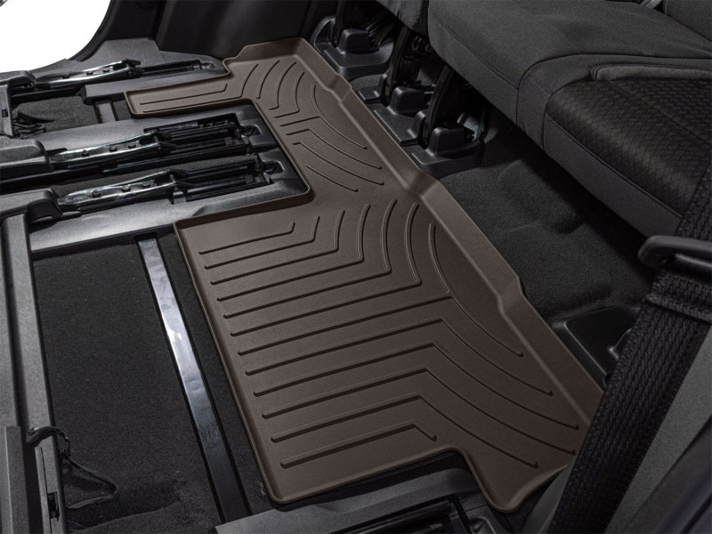 WeatherTech 2021+ Cadillac Escalade Rear FloorLiner HP - Cocoa