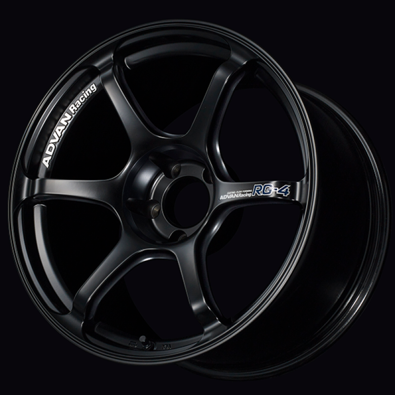 Advan RG-4 17x10.0 / +35 Offset / 5x114.3 / 73mm Bore / Semi Gloss Black