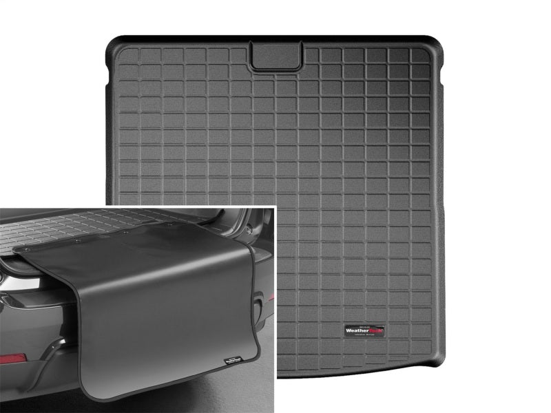 WeatherTech 2015+ Volkswagen Golf/GTI/Alltrack Cargo Liner w/ Bumper Protector - Black