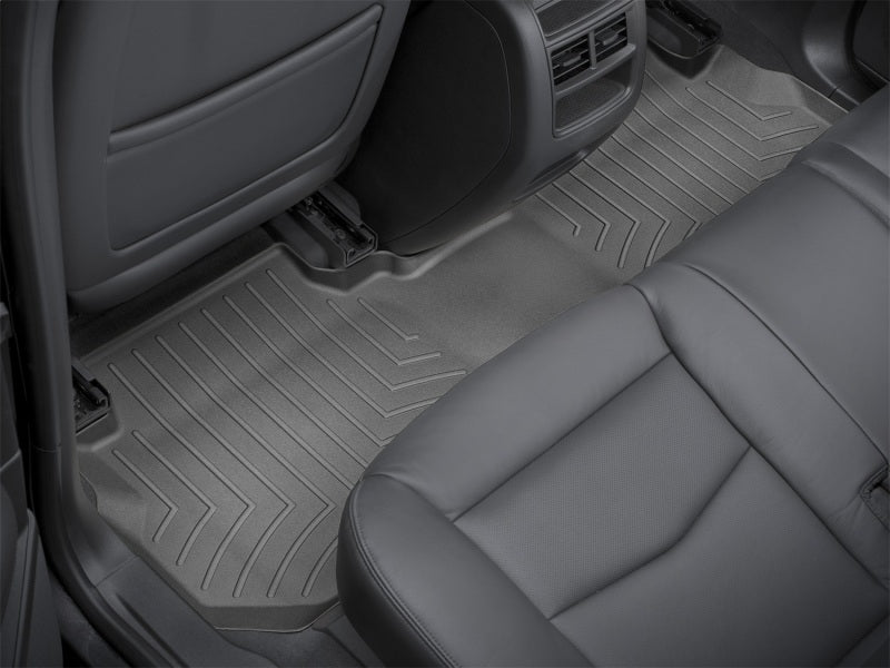 WeatherTech 17+ Cadillac XT5 Rear FloorLiner - Black
