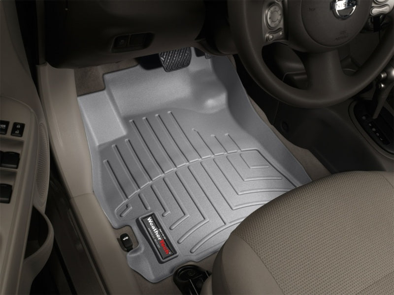 WeatherTech 12+ Nissan Versa Front FloorLiner - Grey