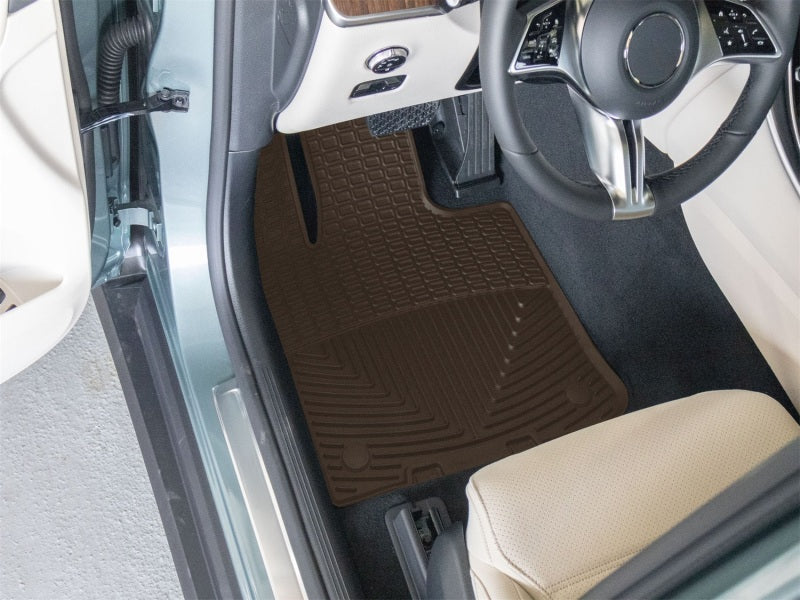 WeatherTech 24-26 Mercedes-Benz AMG GLC 43 Coupe Front All-Weather Floor Mats 2pc - Black