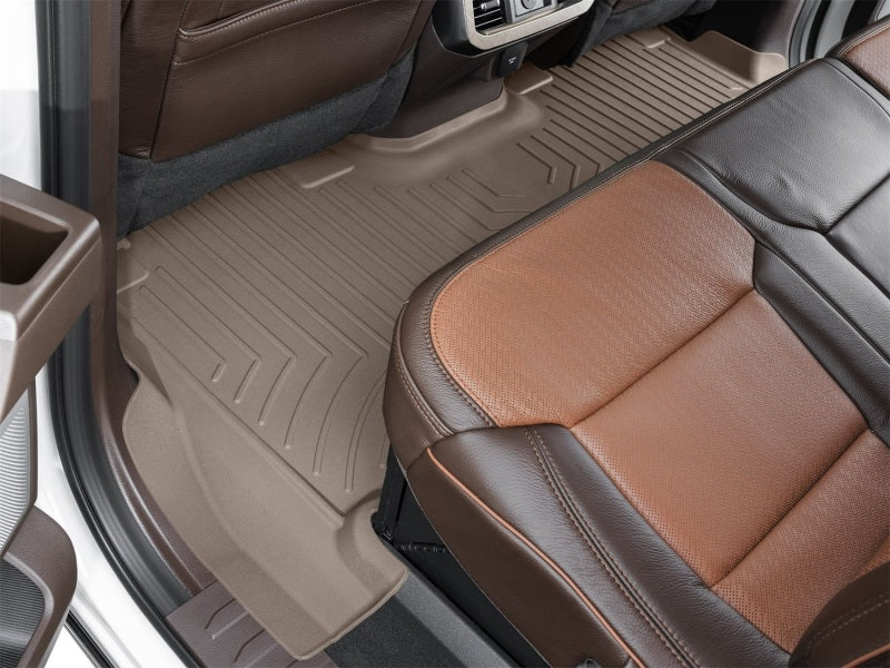 WeatherTech 23-24 Ford F-250/350/450/550 CC Rear FloorLiner HP - Tan