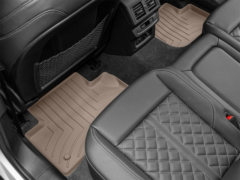 WeatherTech 18-23 Audi Q5/SQ5 (Incl. 21-23 Q5/SQ5 Sportback) Rear FloorLiner HP - Tan