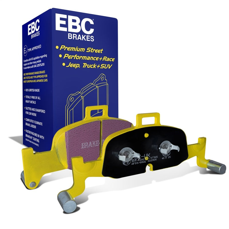 EBC 2018+ Audi A4 Allroad Quattro 2.0L Turbo Yellowstuff Front Brake Pads