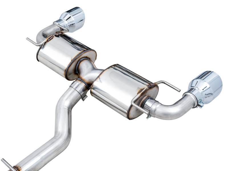 AWE Tuning Subaru BRZ/ Toyota GR86/ Toyota 86 Touring Edition Cat-Back Exhaust- Chrome Silver Tips