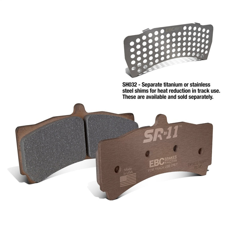 EBC Racing Alcon CAR 11 Caliper SR-11 Sintered Race Brake Pads