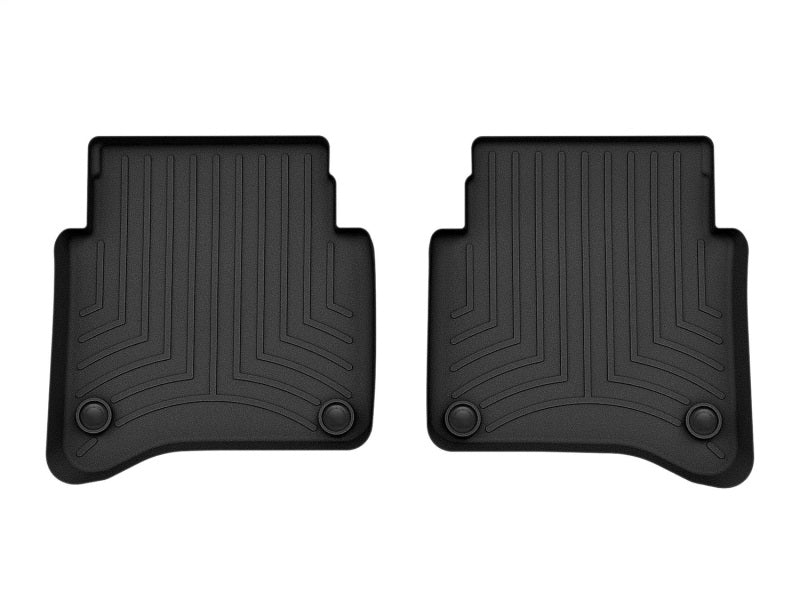 WeatherTech 2021+ Mercedes-Benz S-Class Rear FloorLiner - Black (Long Wheel Base Sedan)