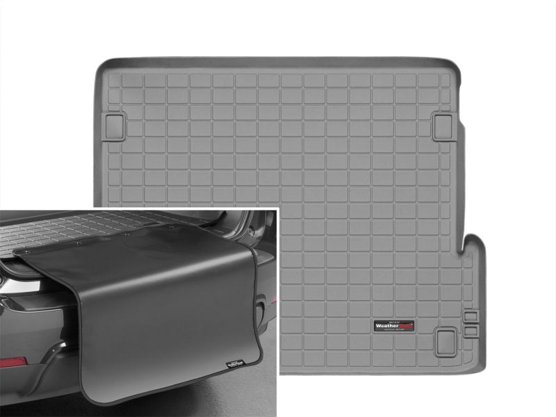 WeatherTech 10+ Lexus GX 460 Cargo Liner w/ Bumper Protector - Grey