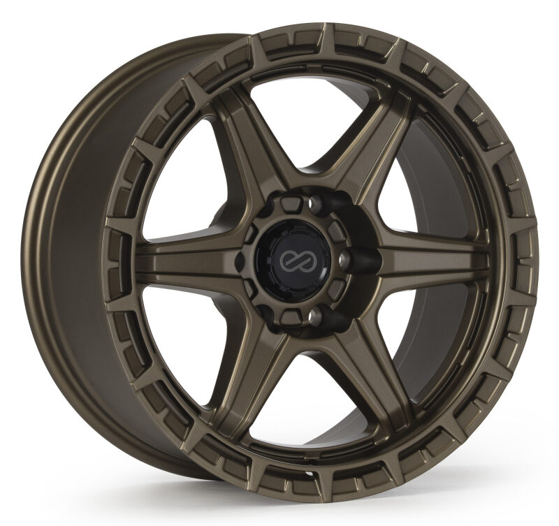 Enkei Trail-Finder 18x9 / 6x139.7 BP / ET-12 / 106.1mm Bore - Matte Bronze Wheel