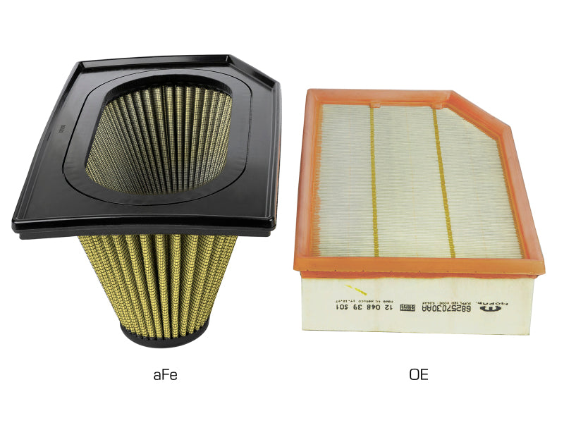 aFe Magnum FLOW Pro Guard7 Inverted Replacement Air Filter 18-19 Jeep Wrangler (JL) I4-2.0L(t)