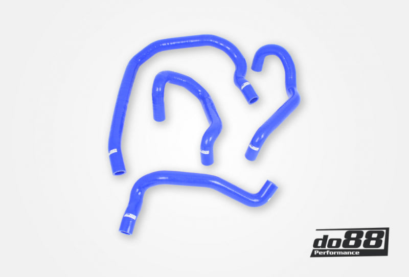 do88 Audi/Seat/Volkswagen 2.0T (MQB) Remote Radiator Coolant Hoses (Left) - Blue