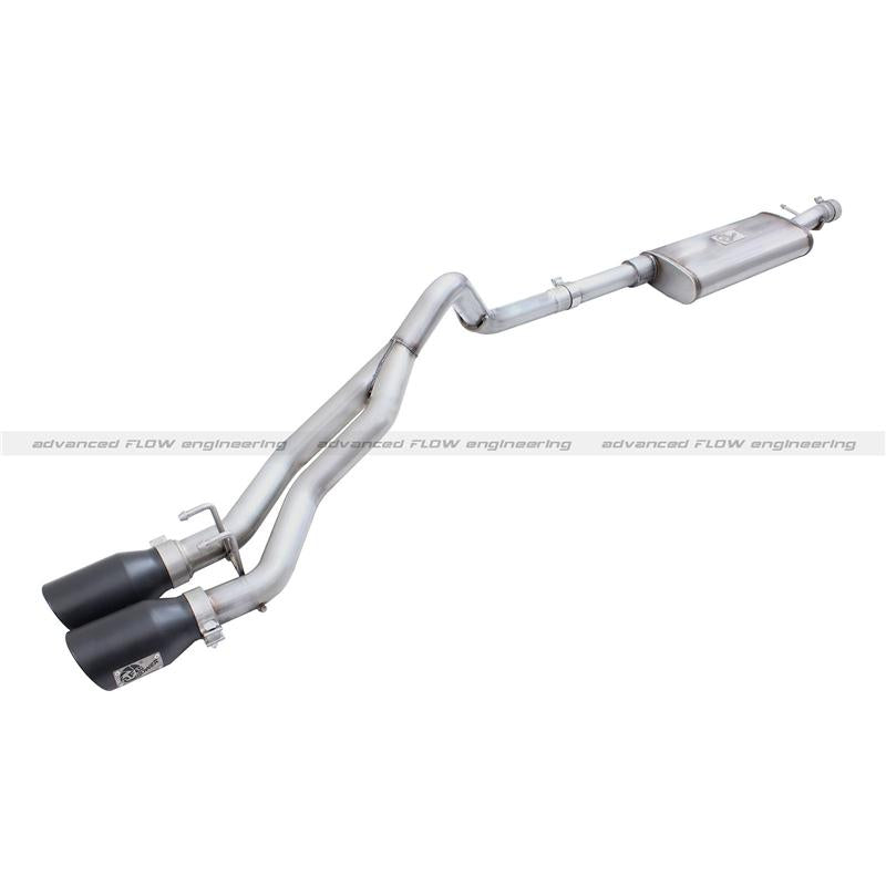 aFe Power Rebel Series 3in 409SS Cat-Back Exhaust w/ Black Tips 05-15 Toyota Tacoma V6-4.0L