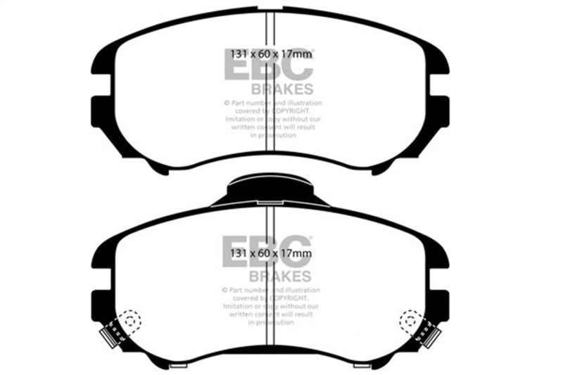 EBC 2010 Hyundai Elantra 2.0L Bluestuff Front Brake Pads