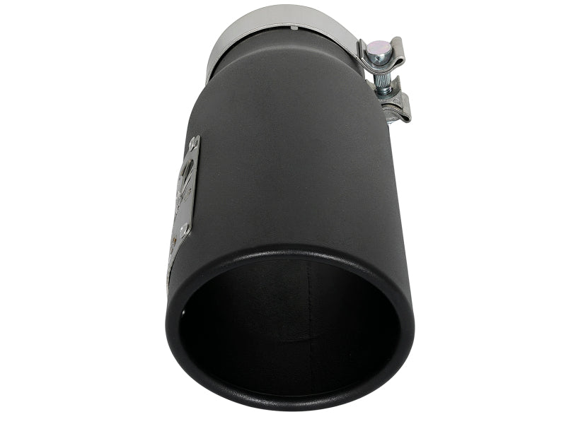 aFe MACH Force-Xp 409 Stainless Steel Exhaust Tip 3.5 In x 4.5in Out x 12in L Clamp-On