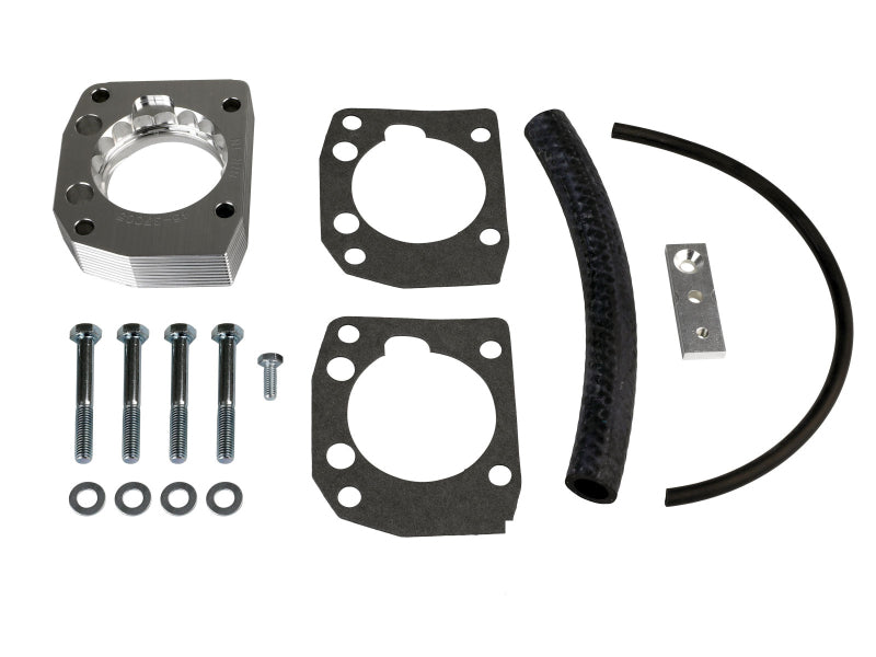 aFe 00-03 Honda S2000 L4 2.0L Silver Bullet Throttle Body Spacer - Silver