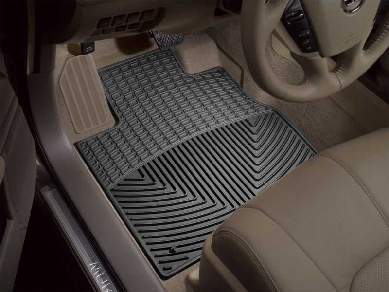 WeatherTech 09+ Nissan Murano Front Rubber Mats - Black
