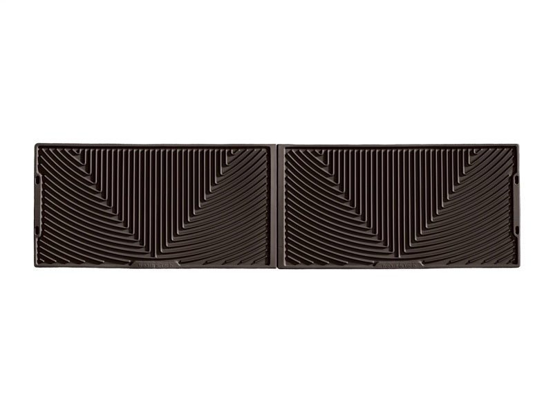 WeatherTech 2008-2010 Ford F-250/F-350/F-450/F-550 Rear Rubber Mats - Cocoa