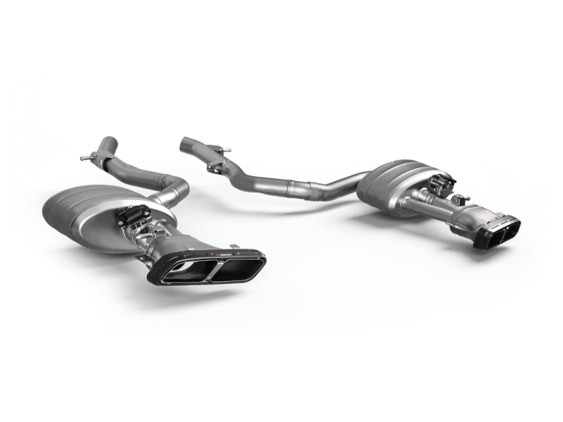Akrapovic 24-26 Mercedes Benz CLE 53 4MATIC / Cabriolet  (C236 / A236) Titanium Slip On Exhaust