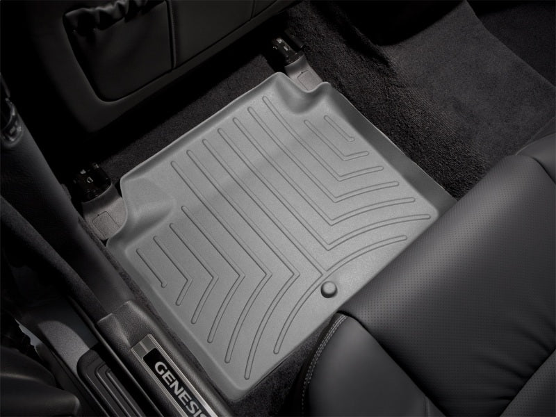 WeatherTech 10+ Hyundai Genesis Rear FloorLiner - Grey